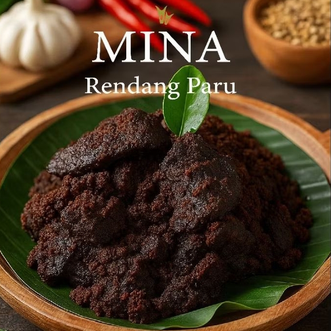 

Rendang Daging Paru 200 g - Mina Khas Payakumbuh