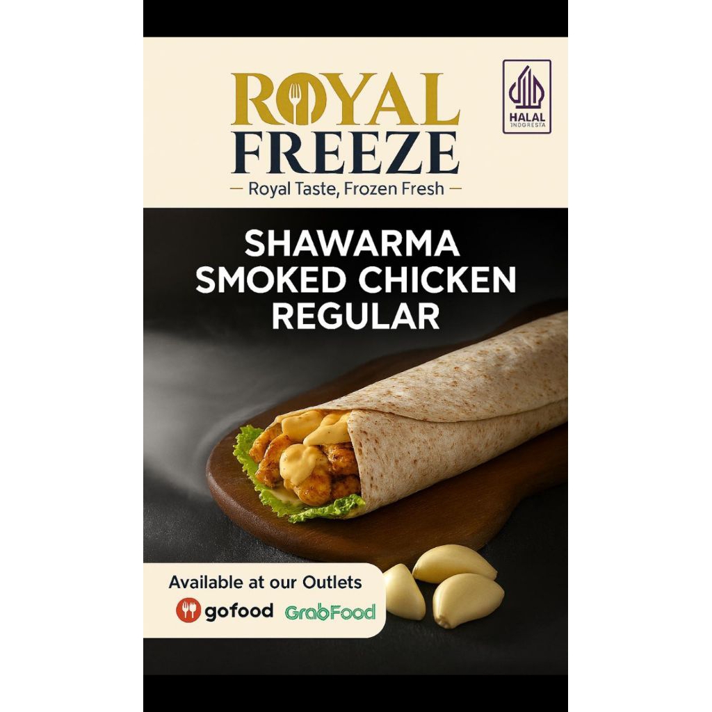 

Royal Freeze-Chicken Smoked Shawarma Regular