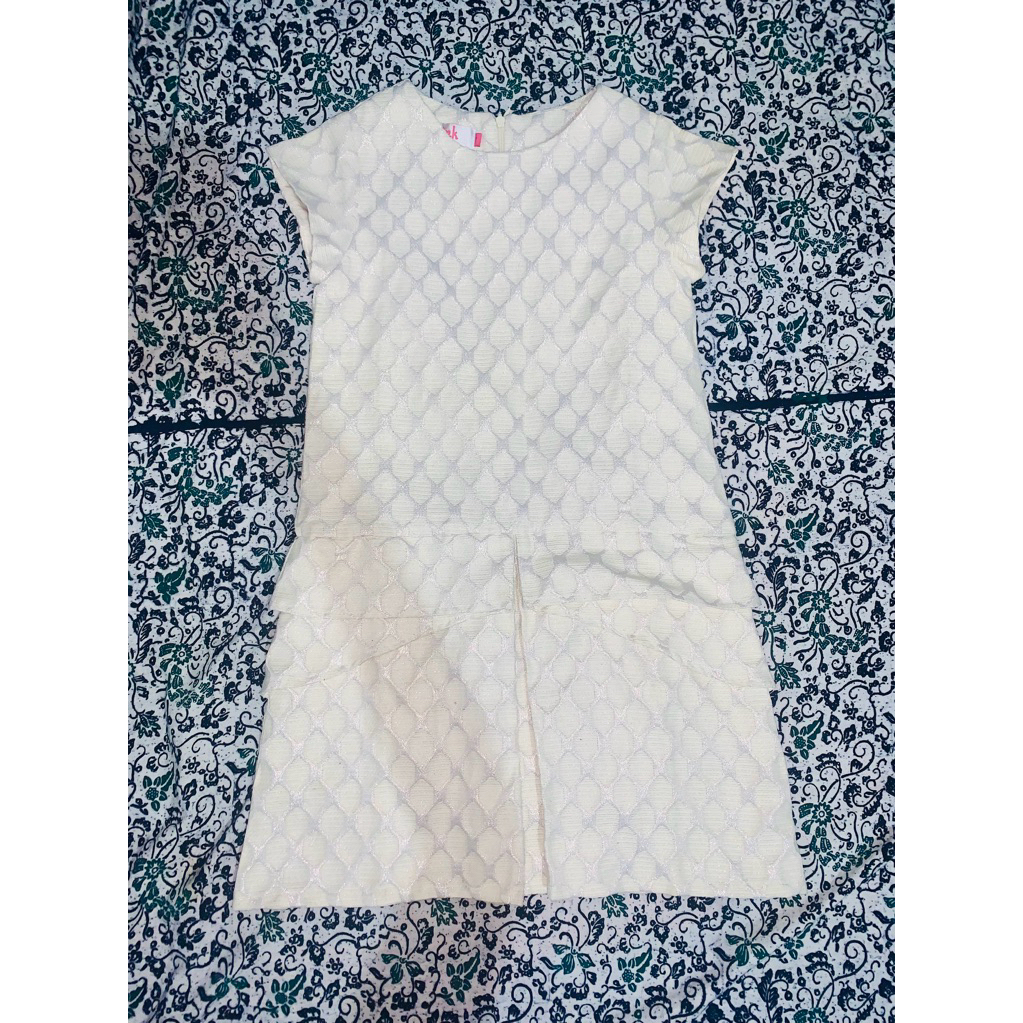preloved dress anak putih