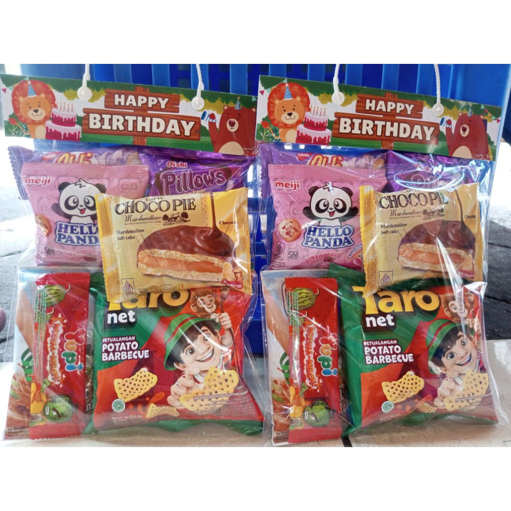 

Hampers Snack Am/Bingkisan Snack Ulang Tahun Anak
