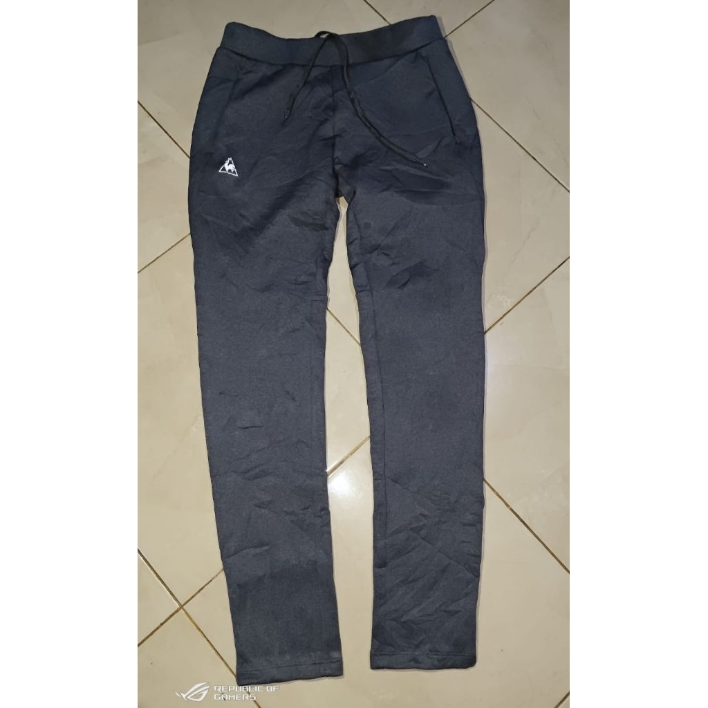 celana training panjang LCS zip saku samping