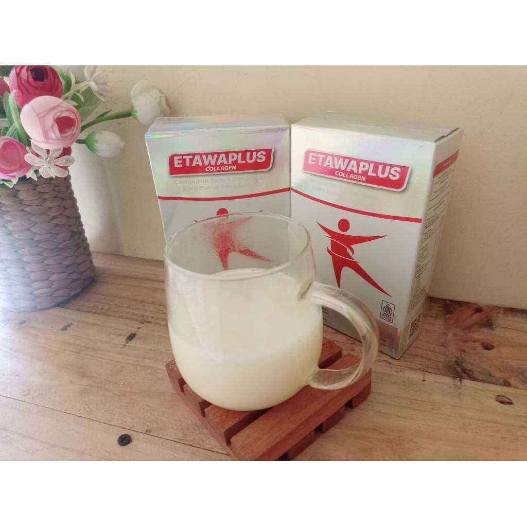 

ETAWAPLUS COLLAGEN Susu Kambing Tulang Sendi Promil Lancar Haid Kulit Glowing