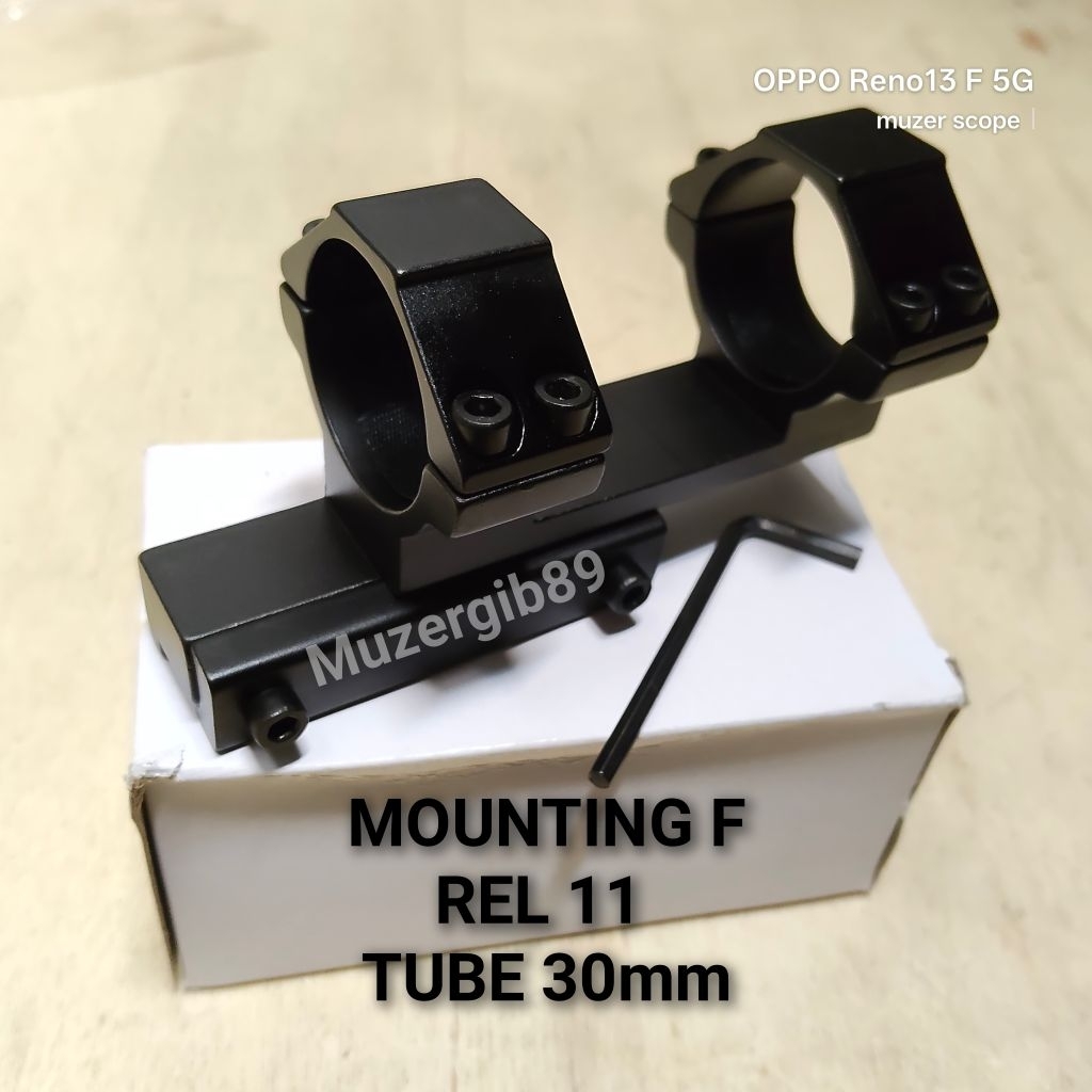 Mounting bentuk F tube 30mm rel 11