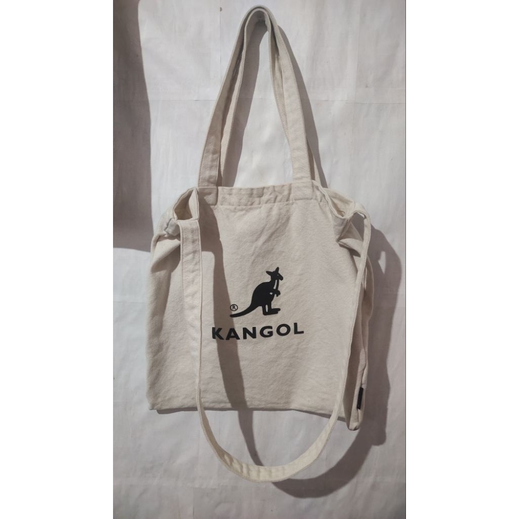 preloved_tote kanvas Kangol