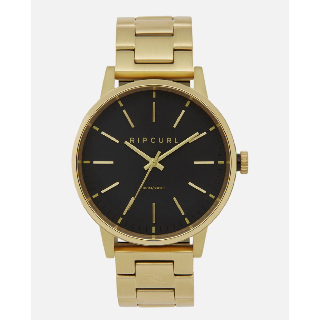 jam tangan rip curl - Drake Gold Stainless Steel Watch - Gold