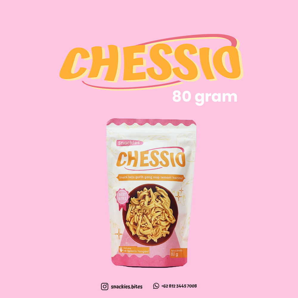 

Chessio - Stik Keju Lokal Premium (80 gram)