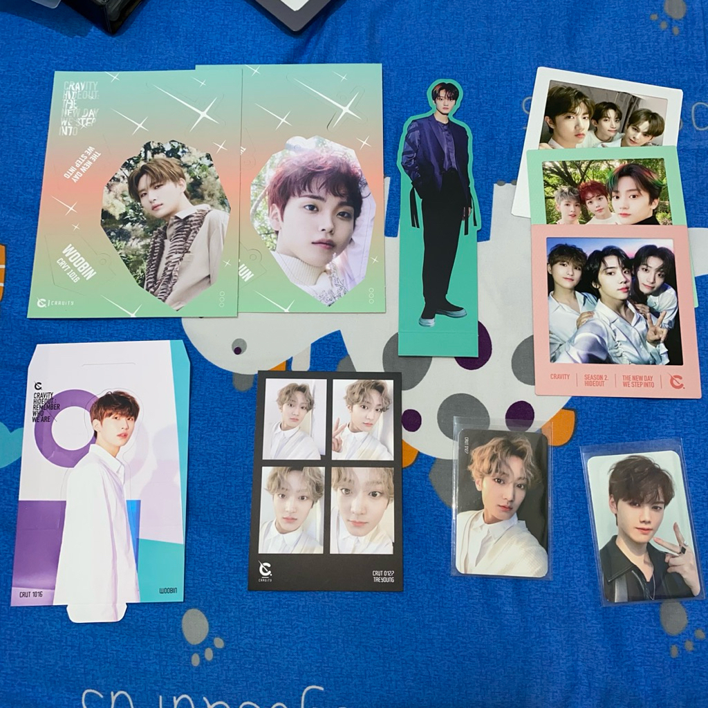 [SET TAKE ALL] Cravity Random Inclusion Album Photocard Taeyoung Minhee