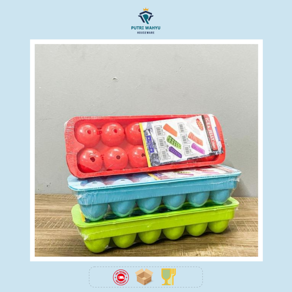 Cetakan Es Plastik LUCKY STAR Telur Ayam