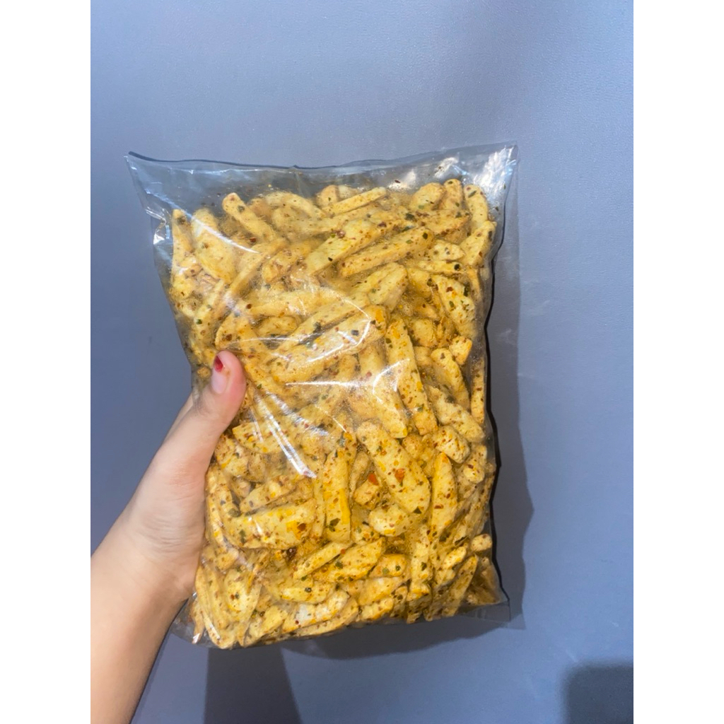 

basreng pedas daun jeruk cikruh Pedas daun jeruk