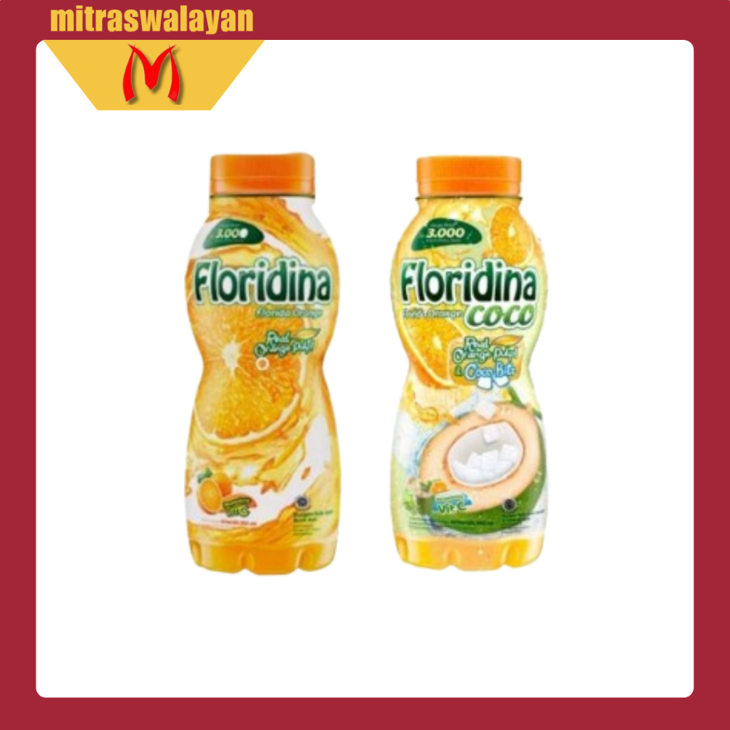 

FLORIDINA Orange dan Coco Bitz 350 ml