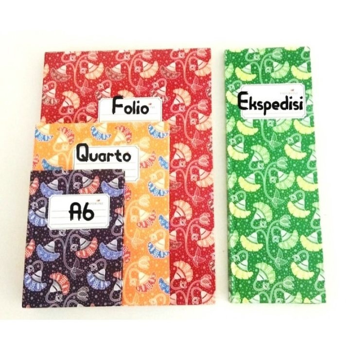 

BUKU HARDCOVER BATIK PAPERLINE A6/A5/F4 OKTAFO/QWARTO/FOLIO (SATUAN) - BUKU CATATAN BUKU AKUNTANSI