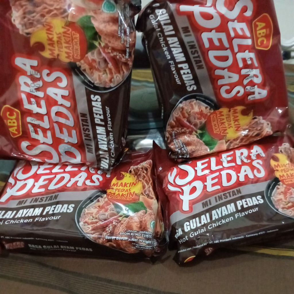 

mie abc selera pedas