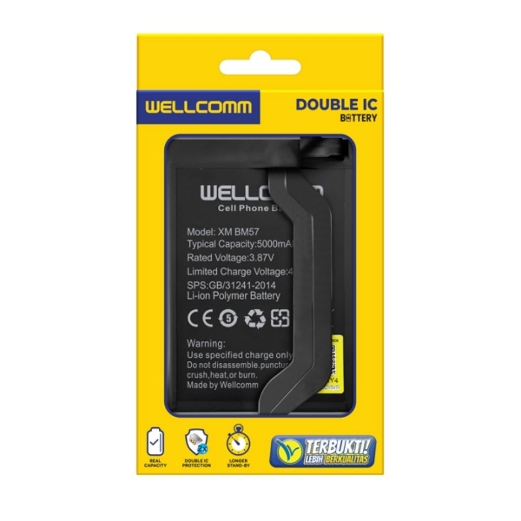 BATTERY DOUBLE IC XIAOMI/REDMI NOTE 10 PRO/BM57