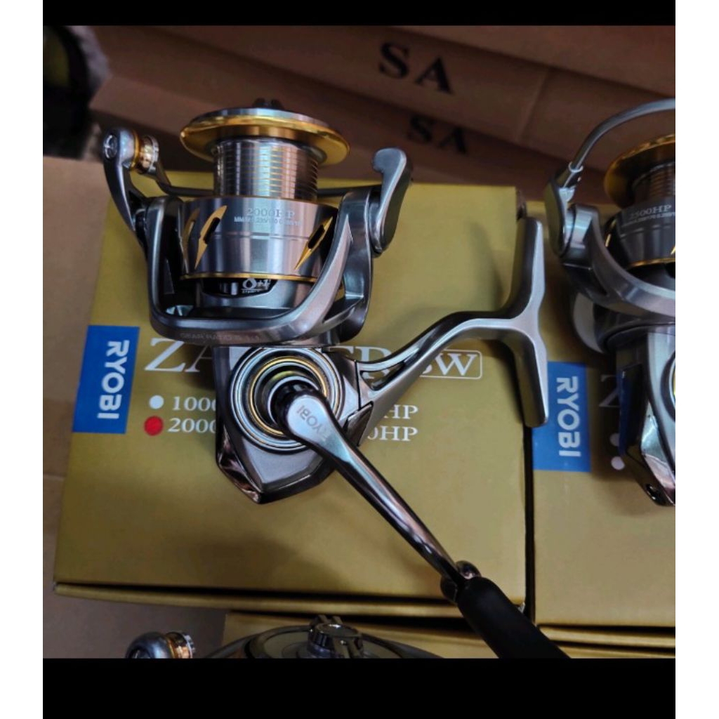 reel pancing ryobi zauber sw saltwater 1500 2000 2500 3000 4000 power handel