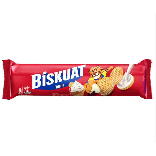 

Snack Biskuat Biscuit Golden 105gr - Vanilla / Stroberi