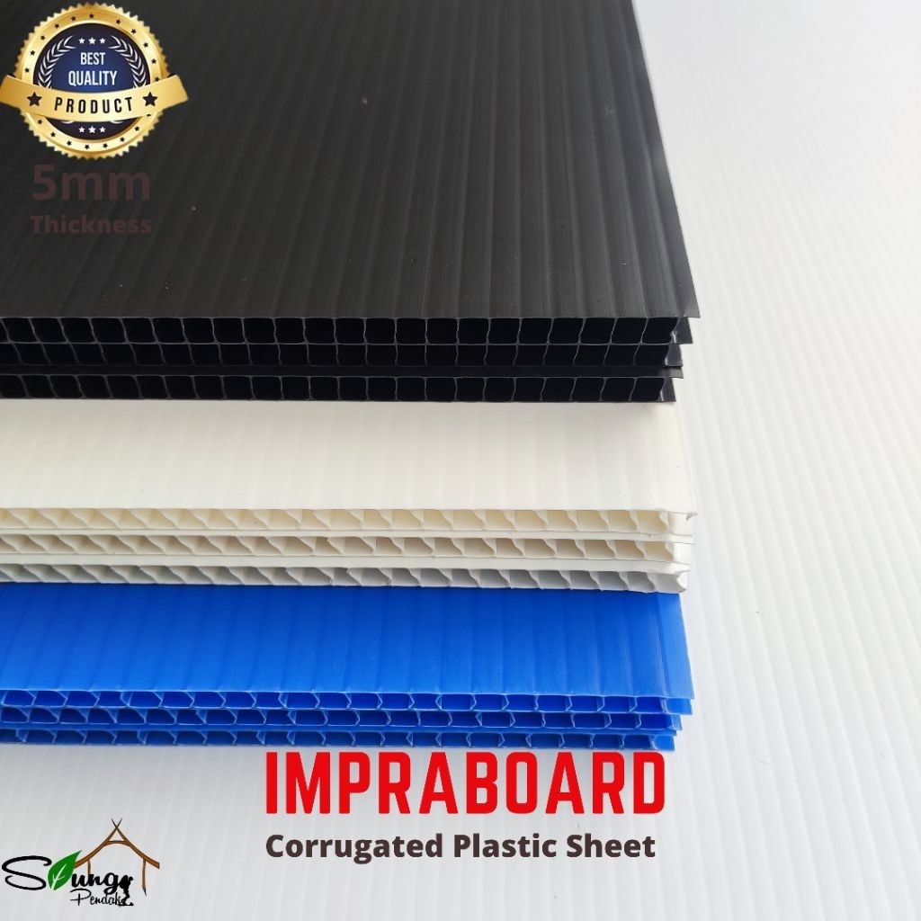 

Impraboard Inpraboard Infraboard 5mm / 5 mm A4 A5 A6 PP Board Art Board Karton Plastik Terlaris