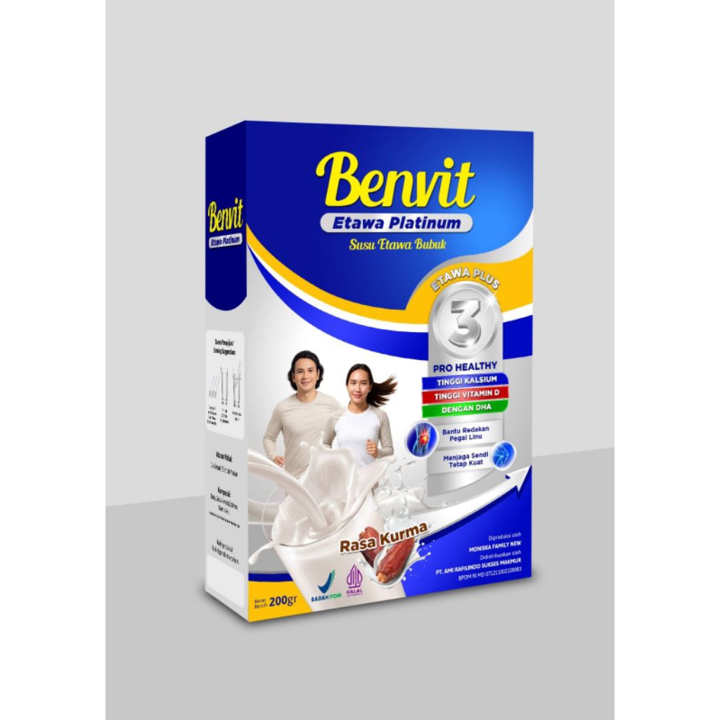 

Susu Benvit Etawa Platinum Atasi Nyeri Sendi & Tulang