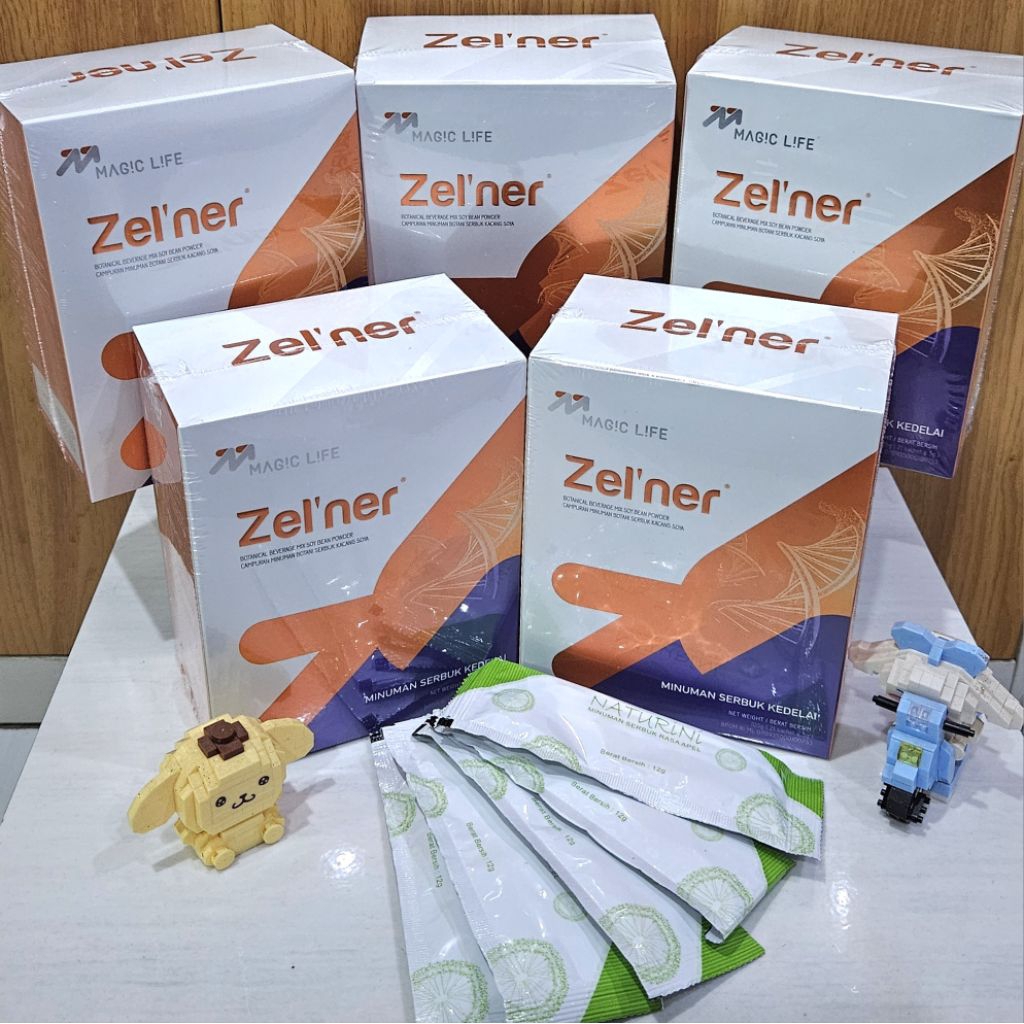 PROMO 5 Box Magiclife Zelner Oligopeptida Original Free 5 Sachet Naturini