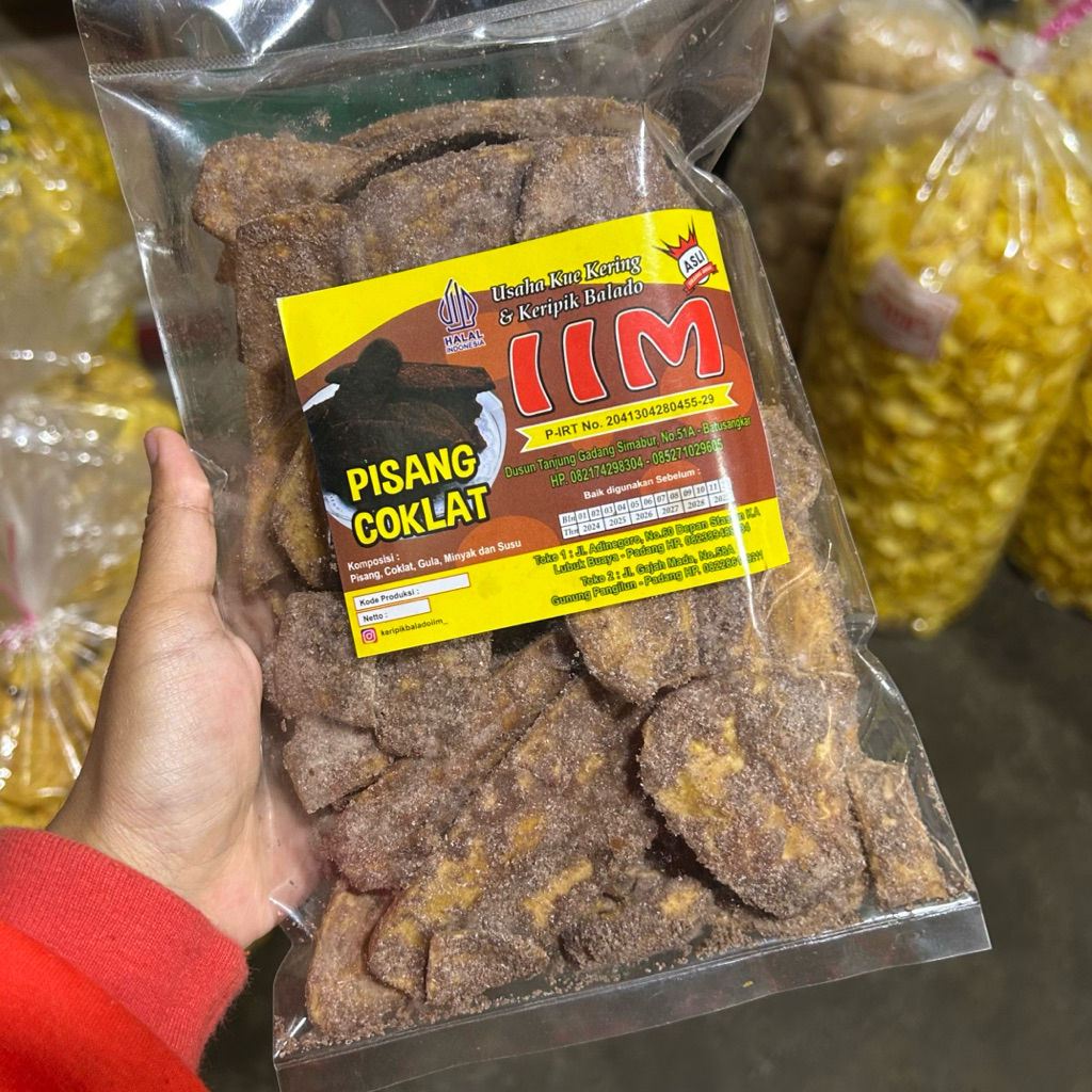 

IIM DAKAK DAKAK | Pisang Coklat | Pisang Manis Coklat | Pisanh Coklat 250 gr