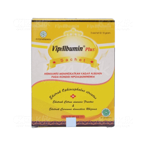 Vipalbumin PLUS Box isi 3 Sachet / VIPAlbumin Sachet
