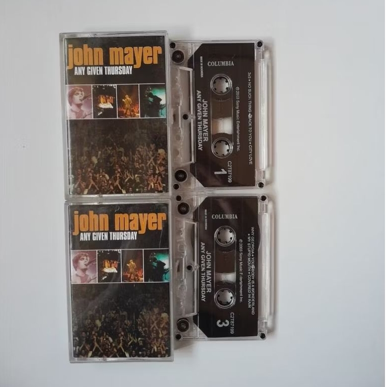 kaset pita john mayer any given thursday