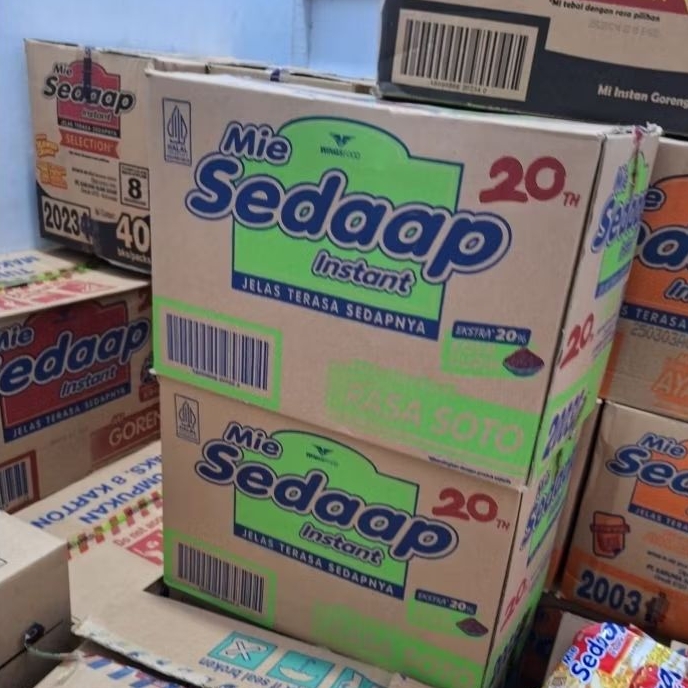 

Mie Sedaap Soto 1 Karton Dus Bisa Campur