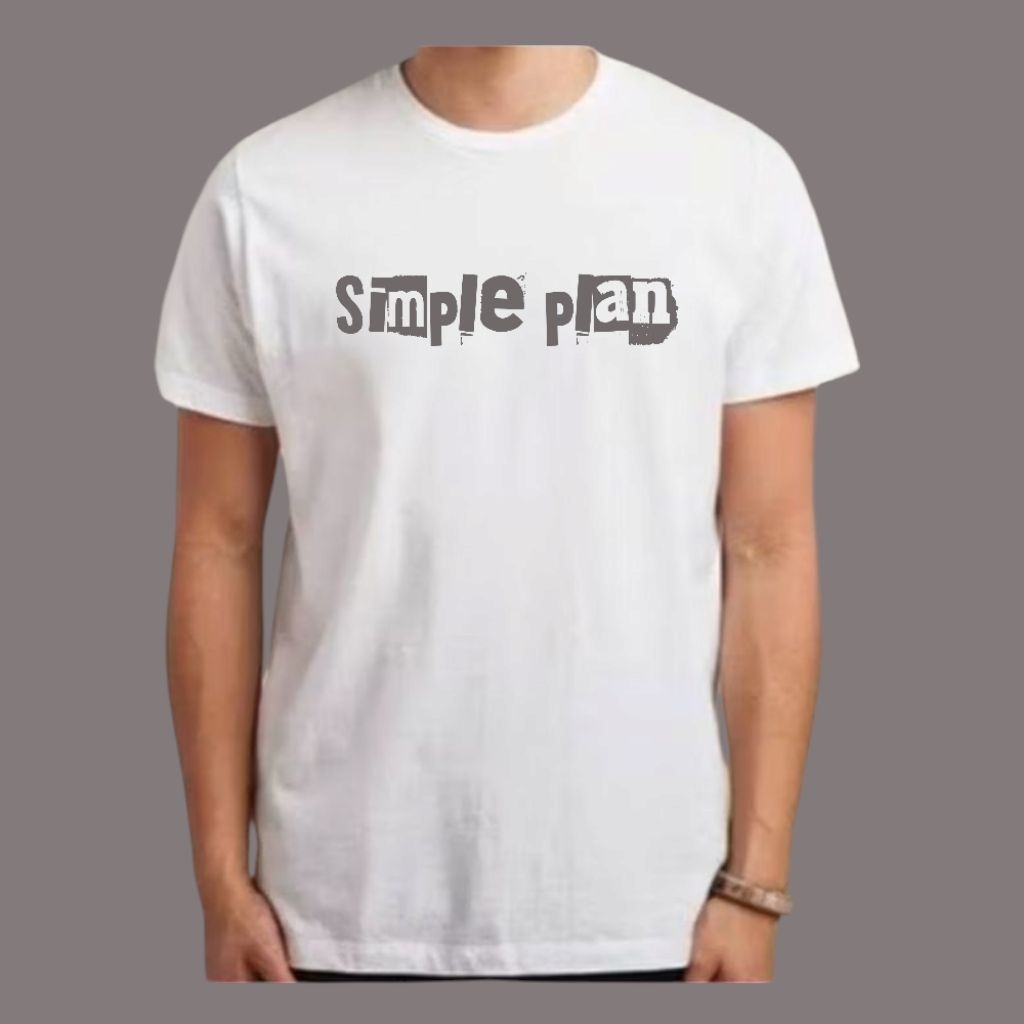 KAOS T-SHIRT SIMPLE PLAN PREMIUM