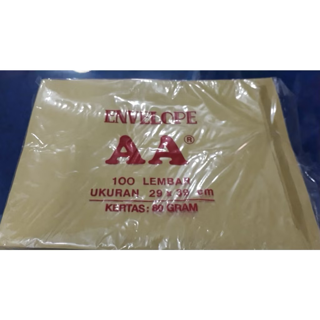 

Amplop Coklat dinas kesing AA isi 100 lembar amplop dinas