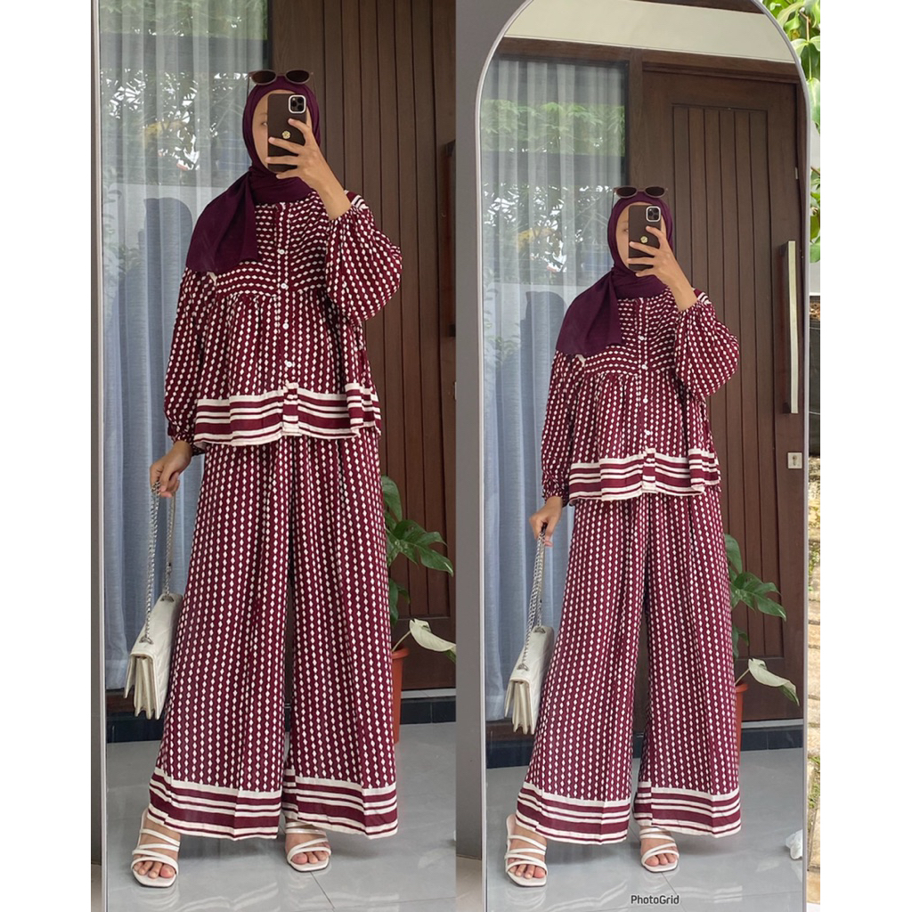 ONE SET KEKINIAN HANA RAYON VISCOSE PREMIUM