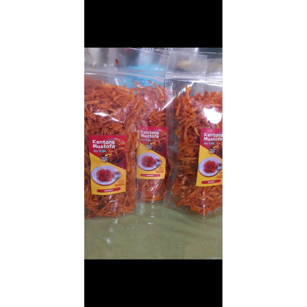

Paket usaha kentang mustofa, isi 10 bungkus