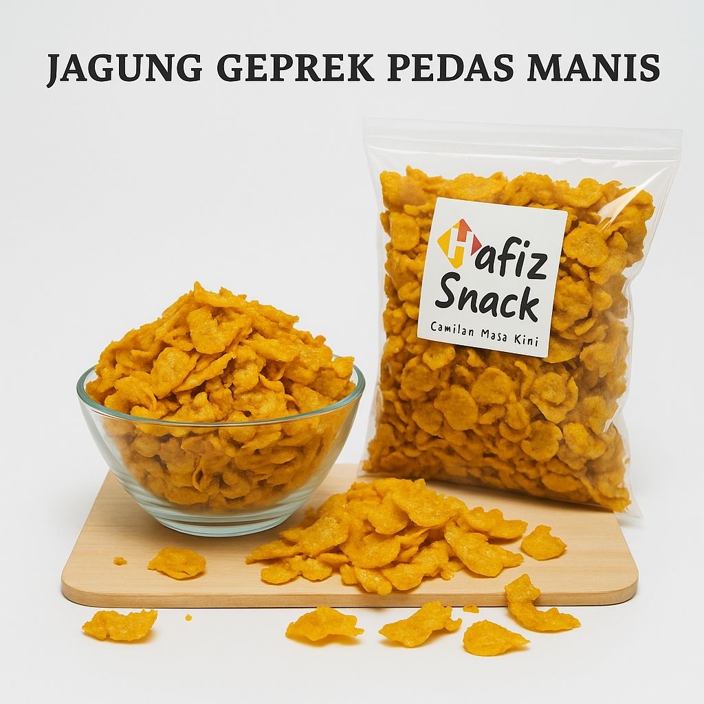 

JAGUNG GEPREK / emping jagung 250 GR
