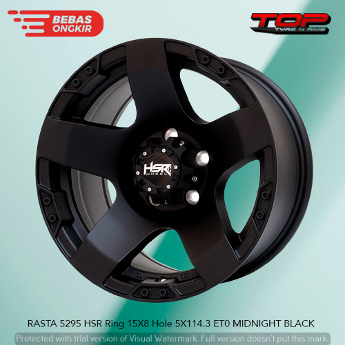 velg offroad palang r15 warna hitam untuk mobil rush terios innova hsr rasta