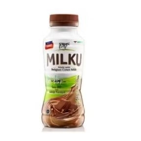 

Milku susu UHT cair 200ml coklat/stroberi/original