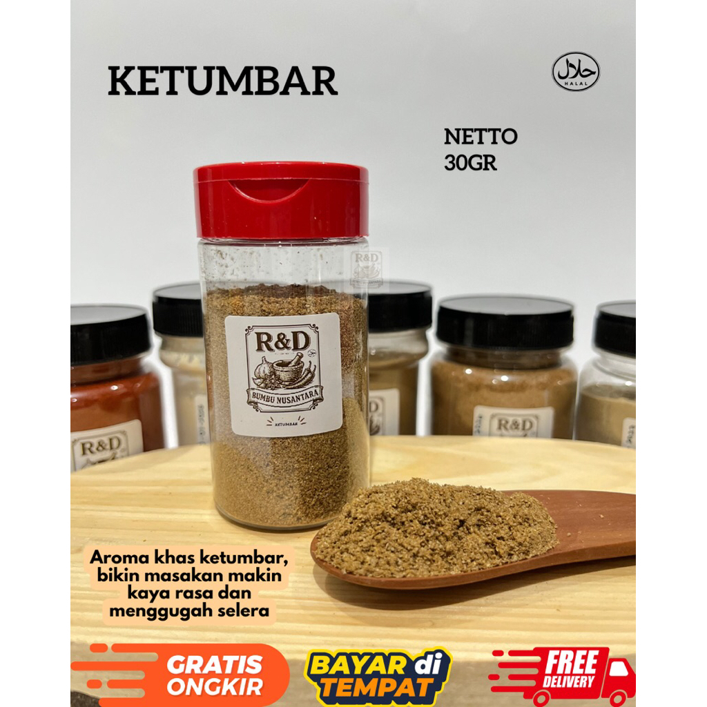 

Ketumbar Bubuk Rempah powder - Bumbu Dapur
