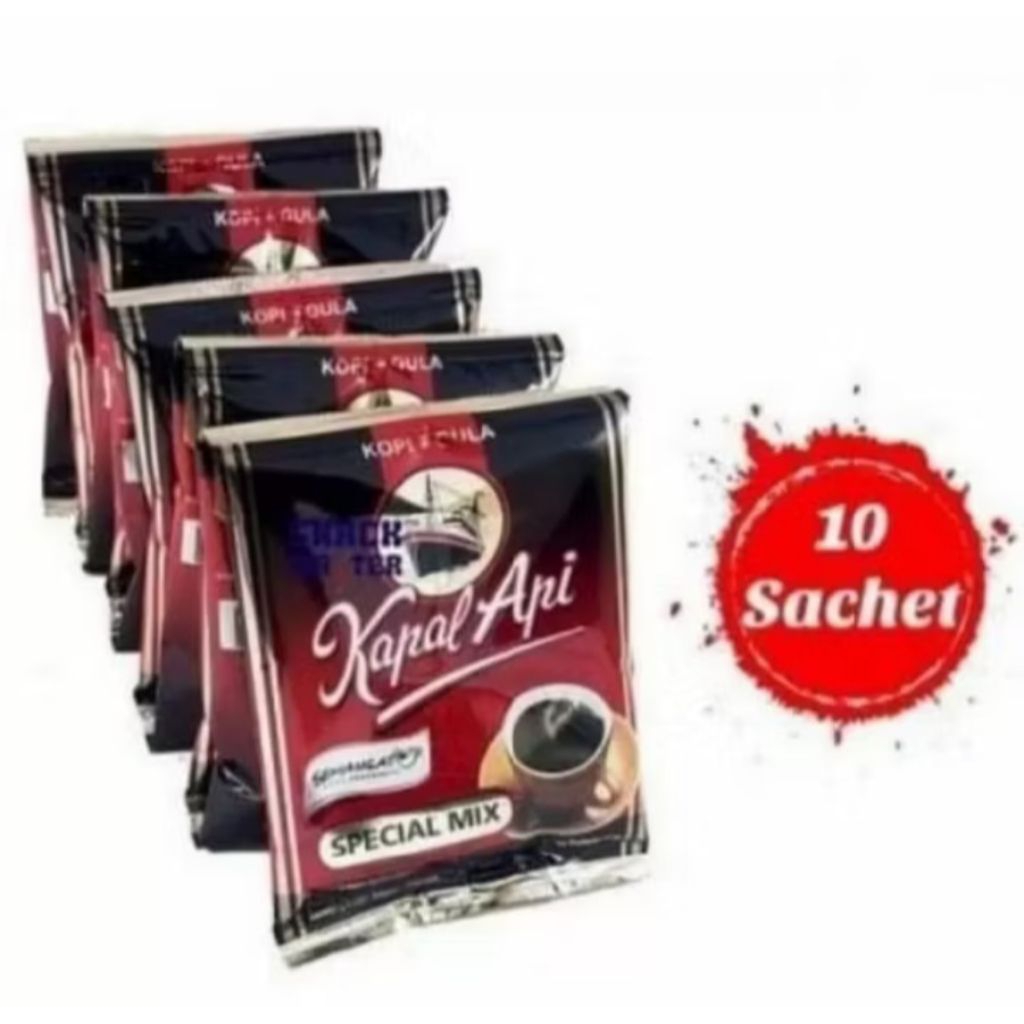 

Kapal Api Special Mix 23g 1 Renceng isi 10 Sachet