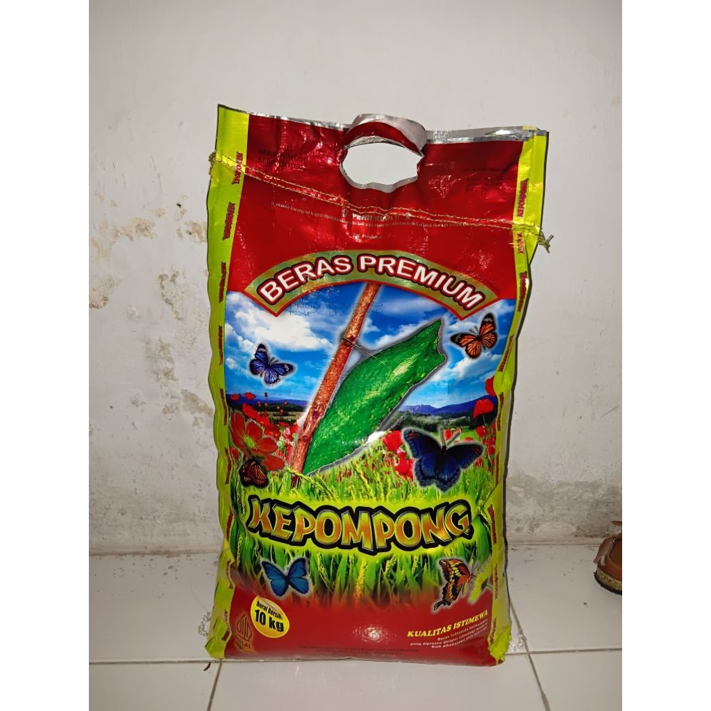 

beras kepompong 10 kg, pulen