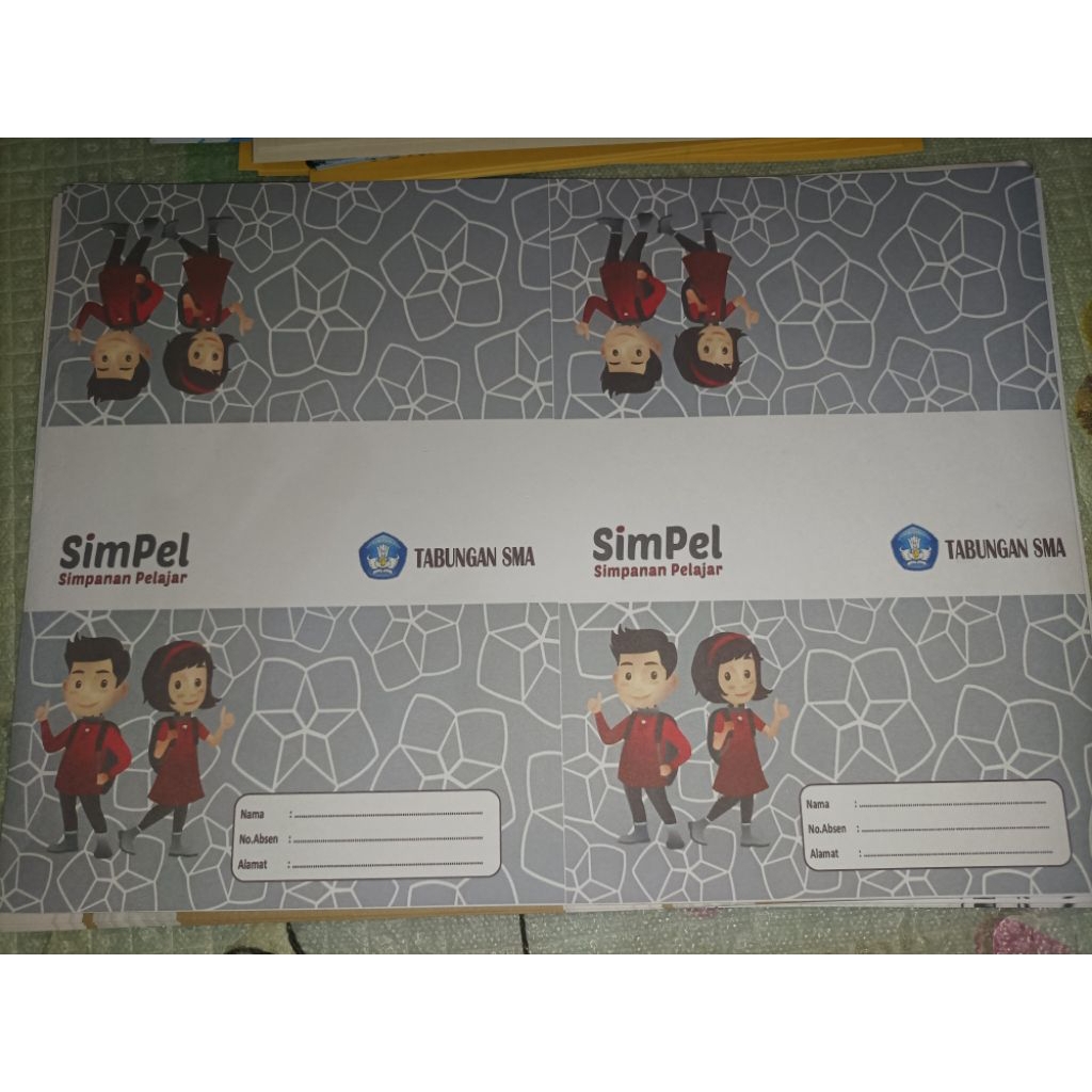 

BUKU TABUNGAN PELAJAR CUSTOM MODEL BANKING