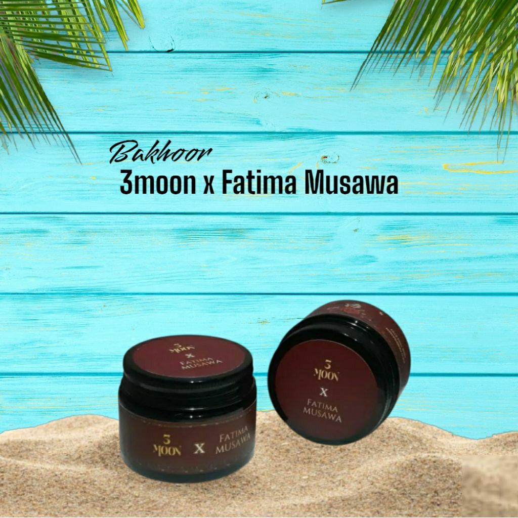 BUKHUR PREMIUM EXCLUSIVE 3moon x Fatima Musawa - Bakhoor Dupa Aromatik Pengharum Ruangan by Ummu Muh