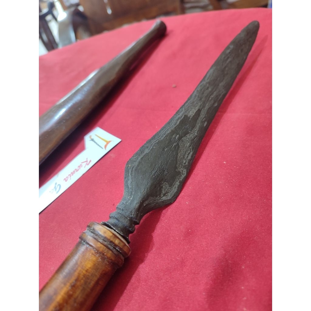 Tombak Sigar Jantung pamor wengkon Isen Sepuh