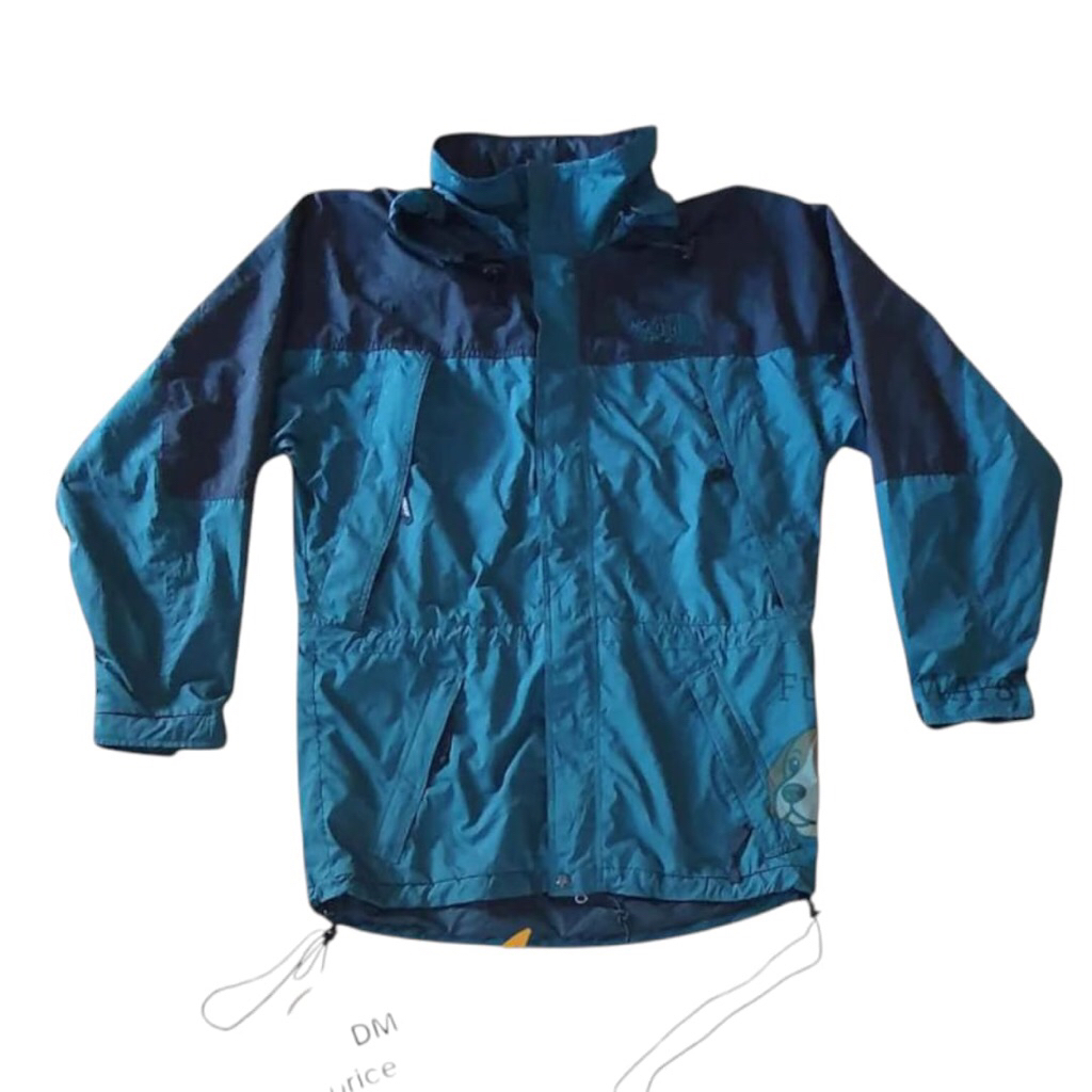 Vintage The North Face Stwo Pocket Goretex Green Mint jacket  Size L  Two Tone Colorway