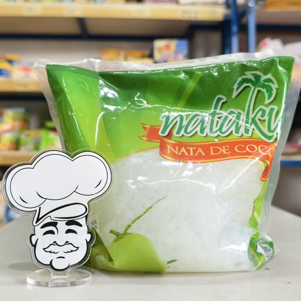 

Kara Nata De Coco Nataku 1Kg / Nata De Coco Dadu Mini 1Kg
