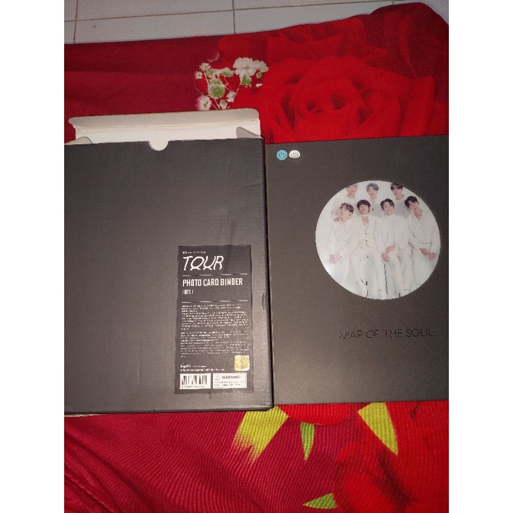 PHOTOCARD BINDER BTS TOUR