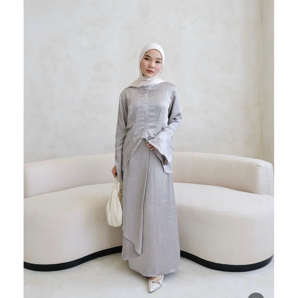 Luri Oneset  By Herstillglam |Oneset silk|Baju kurung malaysia | Baju kurung 2026| One set wanita |O