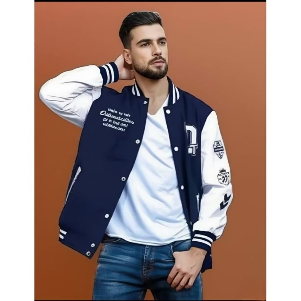 BASEBALL VERSITY DETERMINATION JAKET WANITA