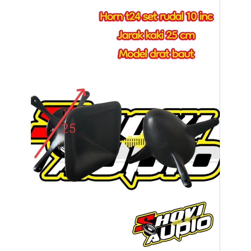 HORN T24 10 INC,HORN  T24 12INC,HORN RUDAL 10INC,HORN T24,HORN T24 SET RUDAL 10INC