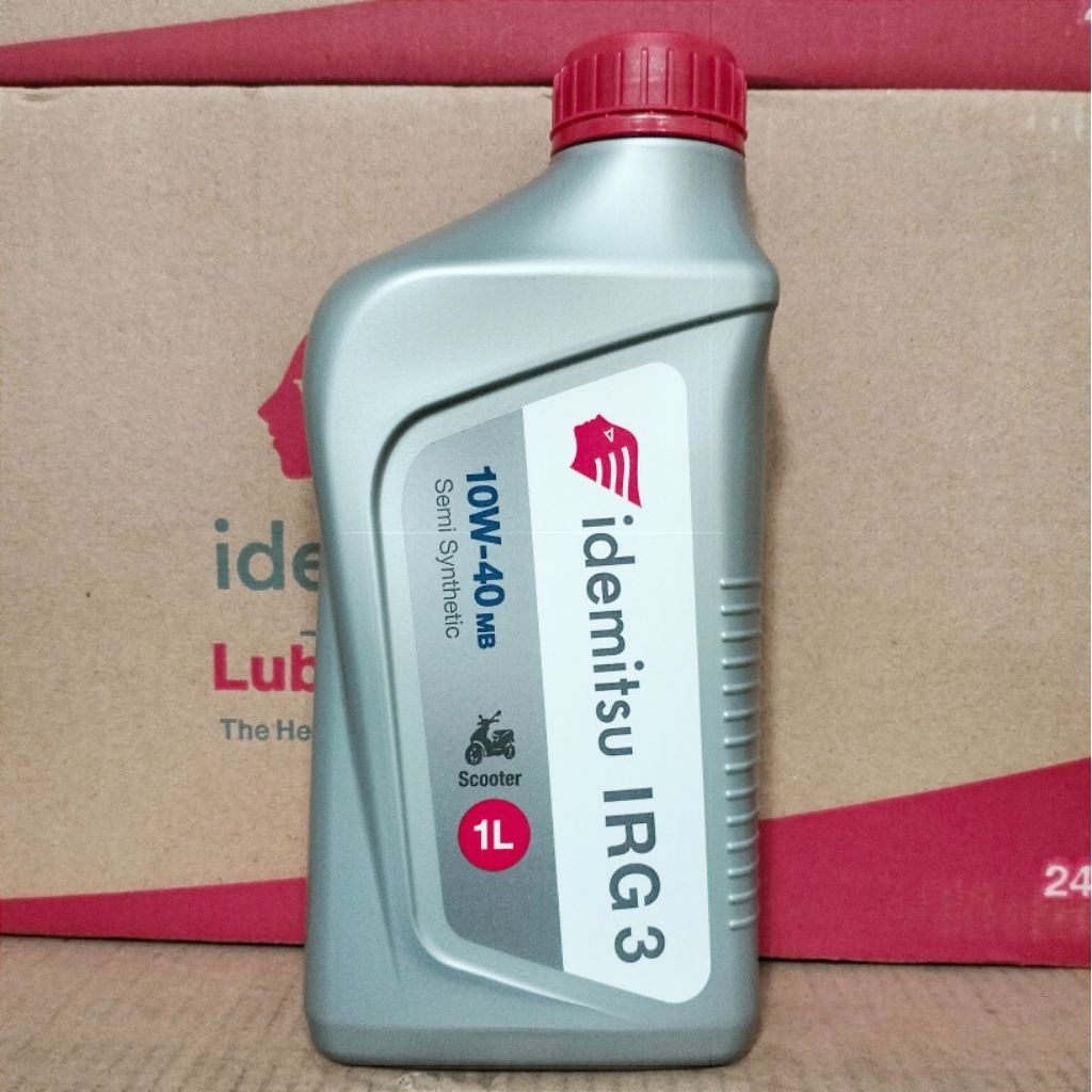 OLI MESIN MOTOR MATIC IDEMITSU 4T MATIC SEMI SYNTHETIC 10W-40 1 LITER