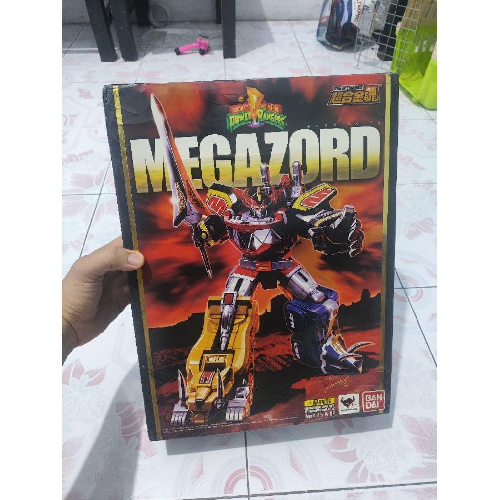 Soul of Chogokin Megazord Daizyujin original bandai ori soc daizujin power ranger version