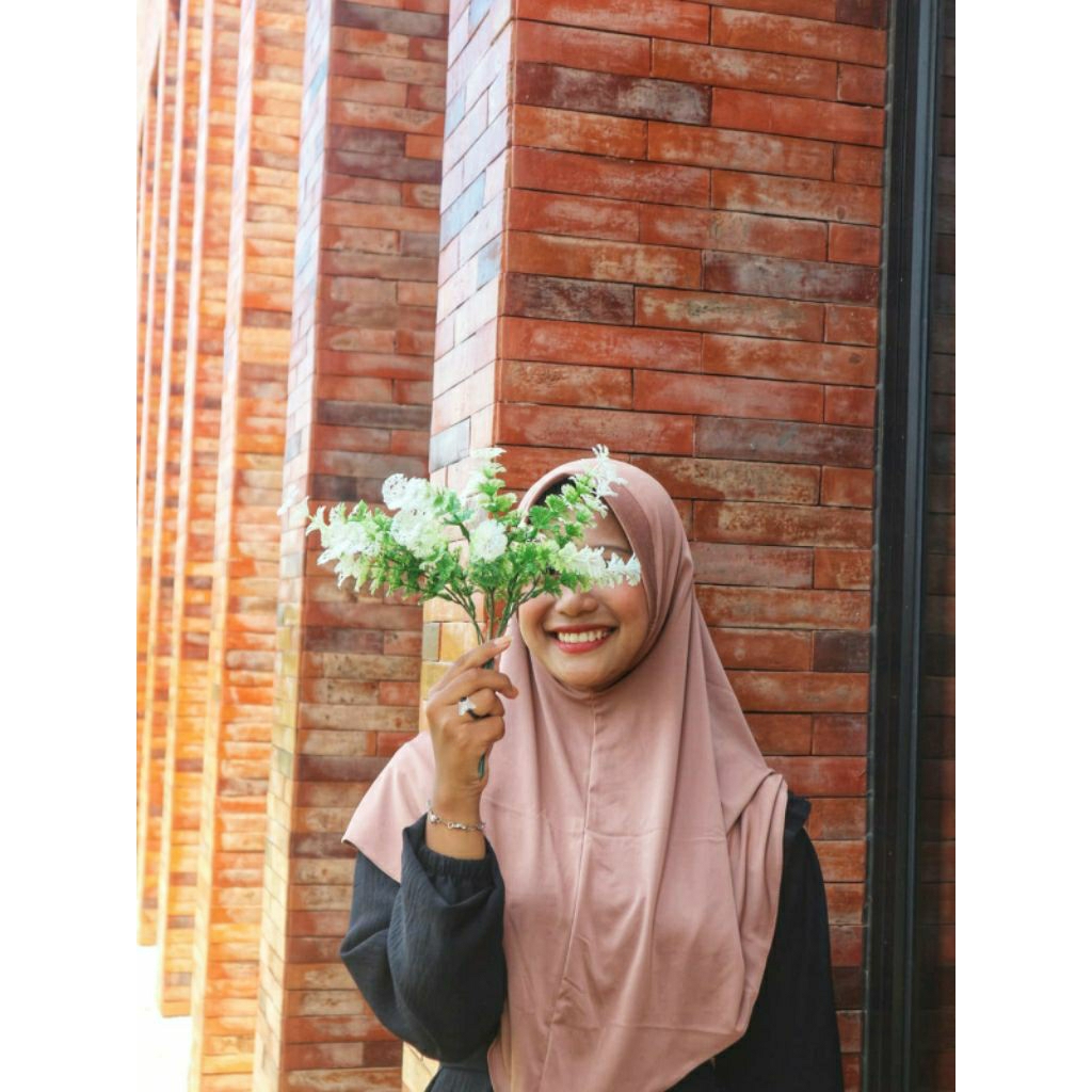 D'utami hijab - hijab instan bahan Jersey