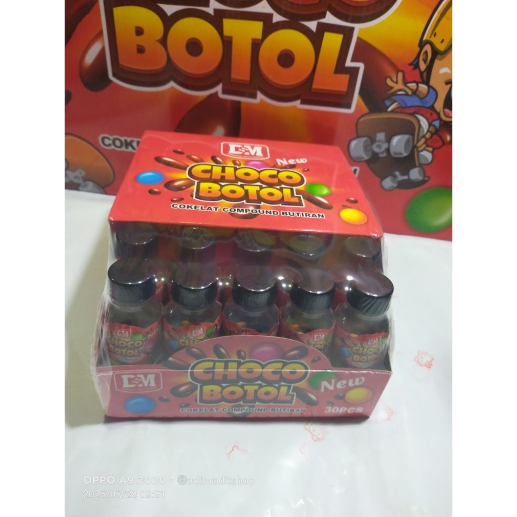 

Permen DSM Coklat Compound Butiran Botol New Isi 30 pcs