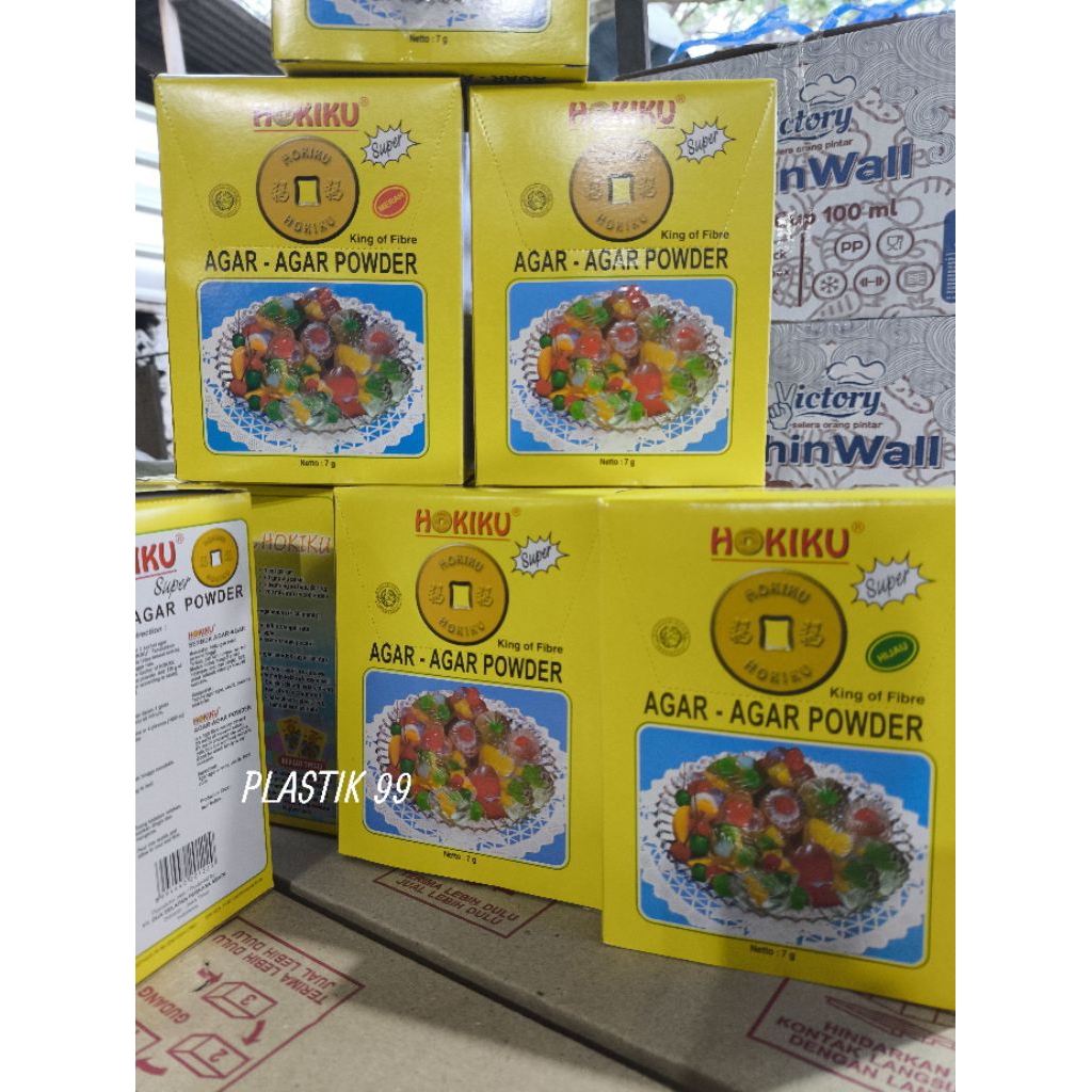 

TERMURAHH !!!! ( ECERAN ) HOKIKU AGAR-AGAR POWDER / AGAR-AGAR HOKIKU 7 gr